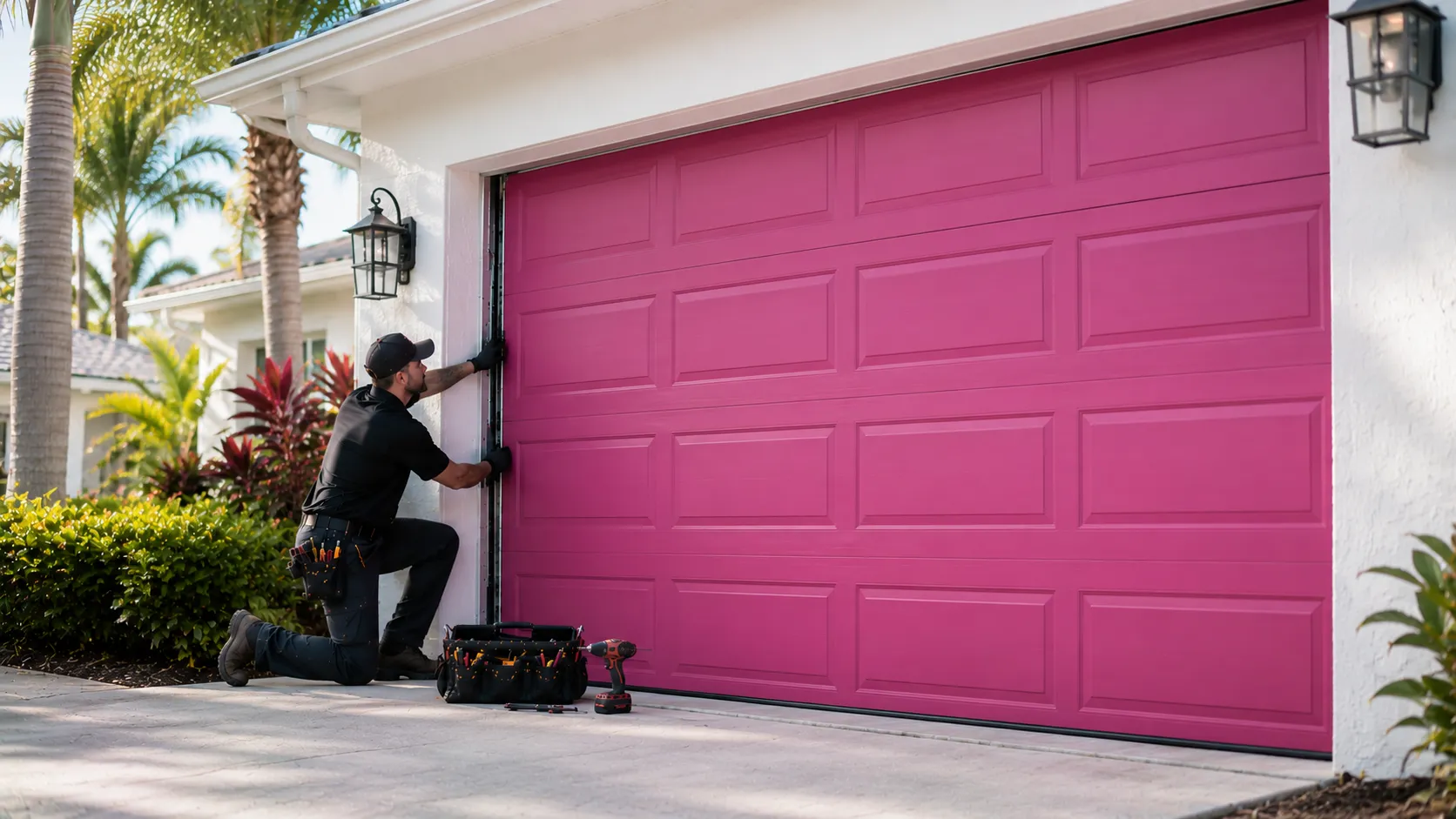 Tell us what’s wrong - Martinsburg garage door service