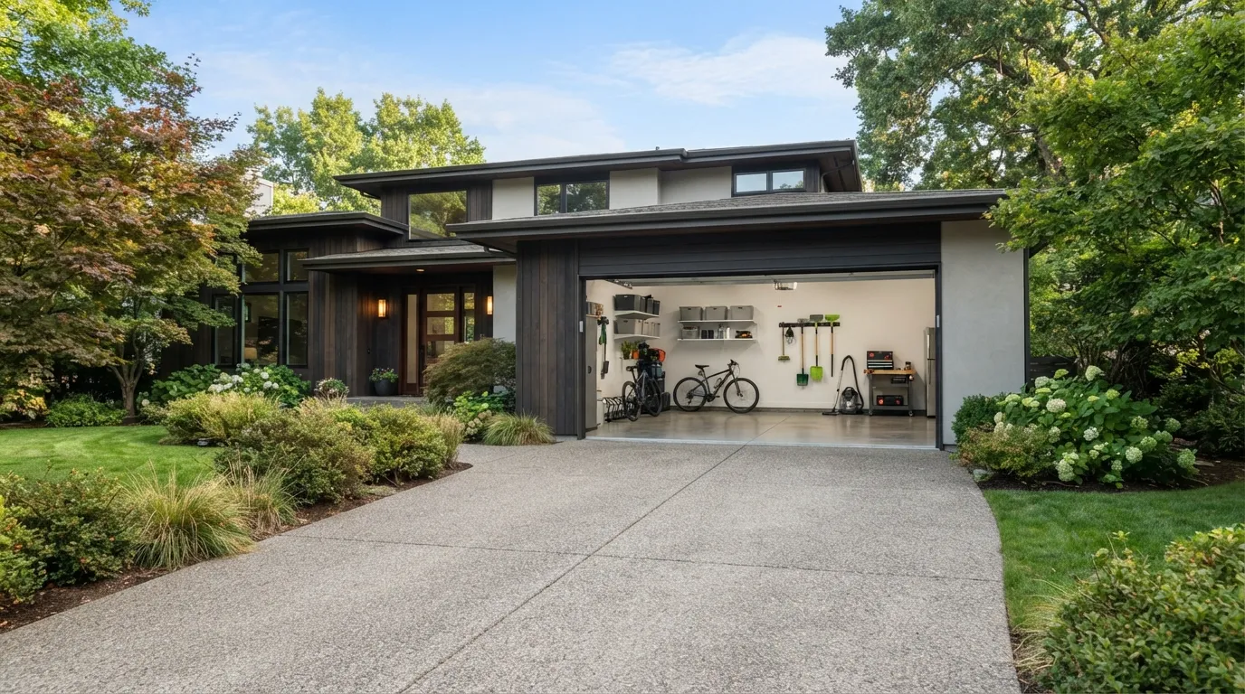 Where We Drive To Work On Your Garage Door