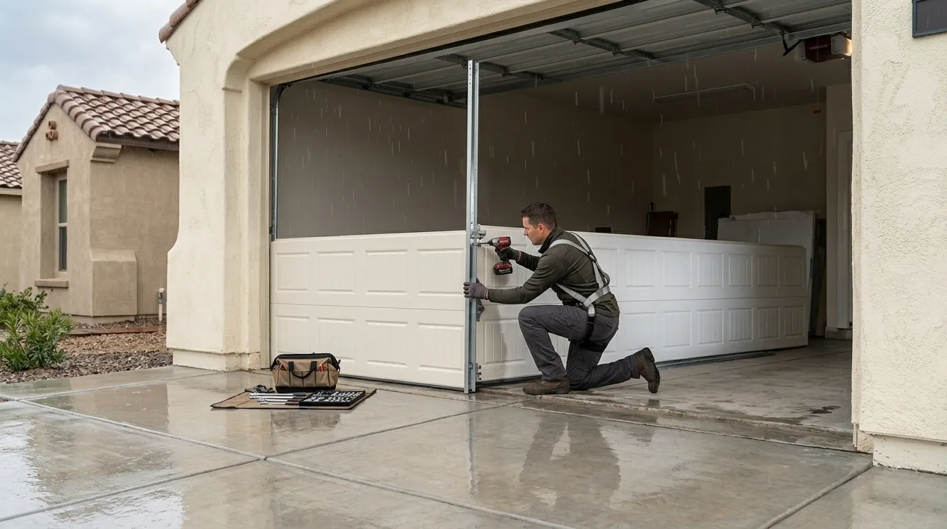 Insulation Gaps in Martinsburg Garage Doors, and Why They Matter