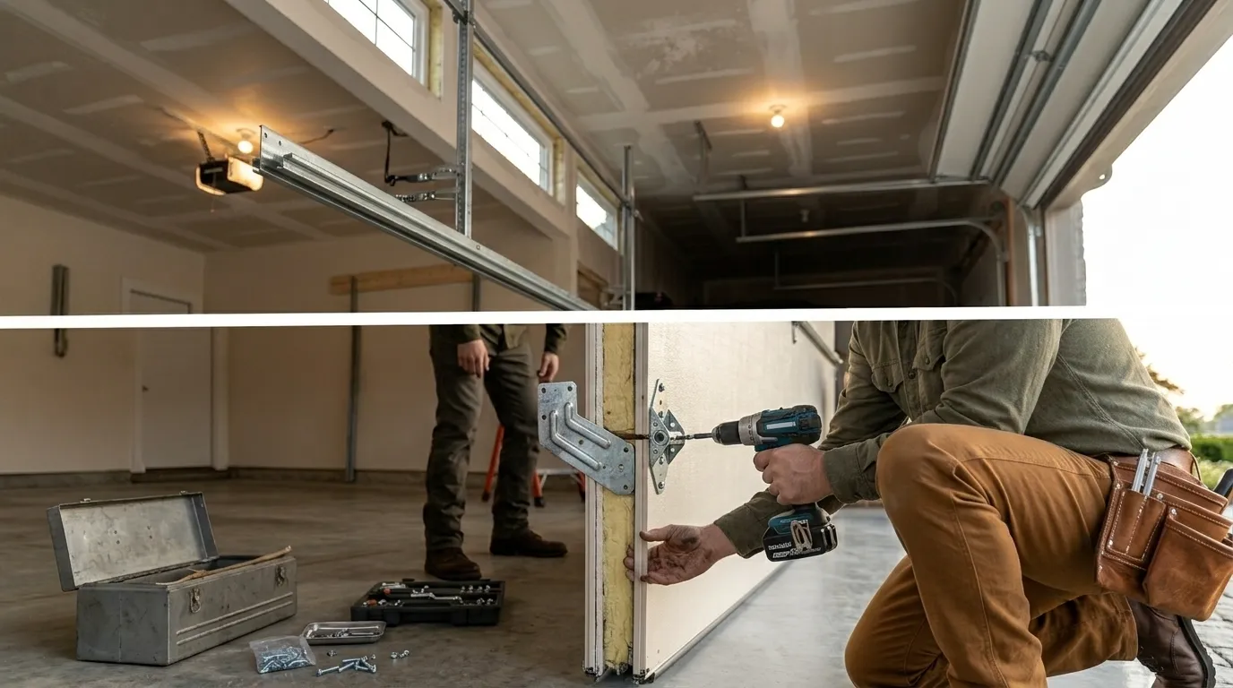 Insulation Gaps in Martinsburg Garage Doors, and Why They Matter