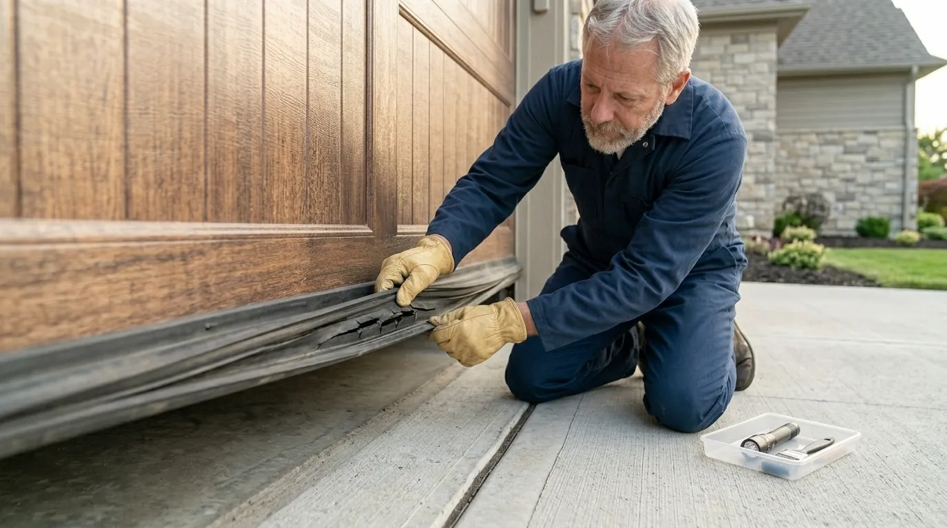 Is Your Old Martinsburg Garage Door Worth Fixing, or Done