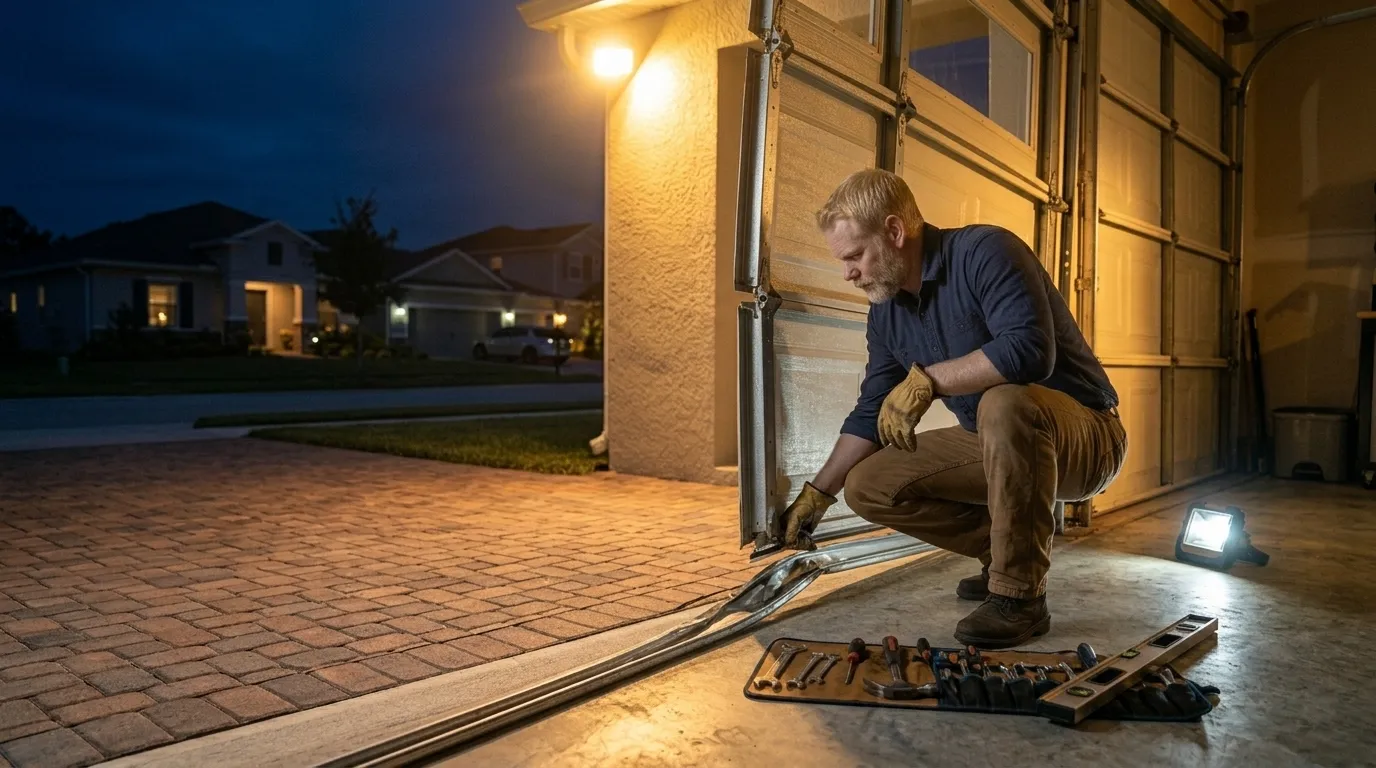 Repaired & tested - Martinsburg garage door service