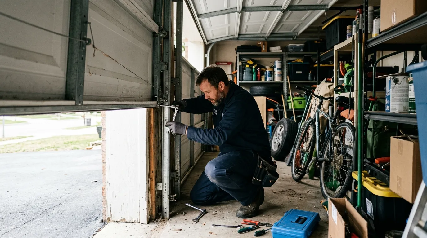 Repaired & tested - Martinsburg garage door service