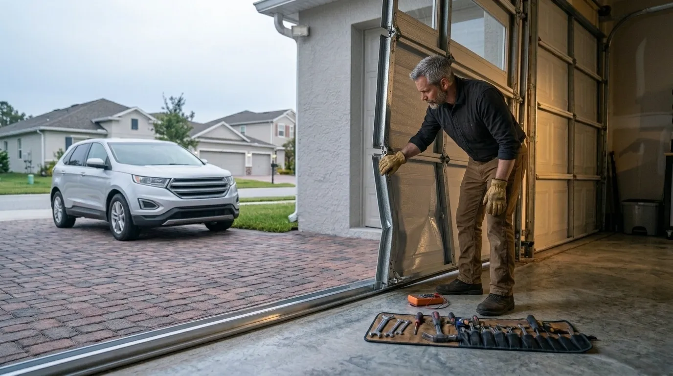 Repaired & tested - Martinsburg garage door service