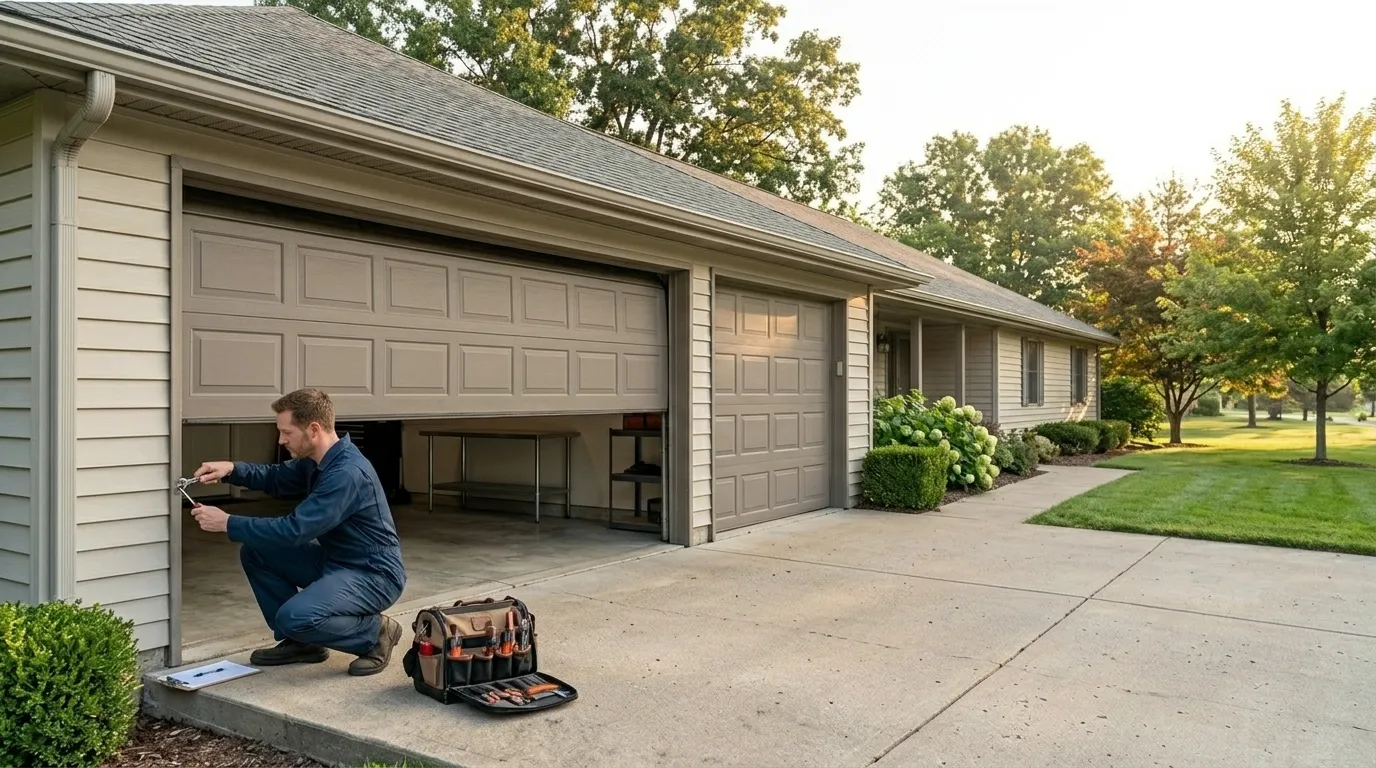 What Actually Happens During a Garage Door Service Call