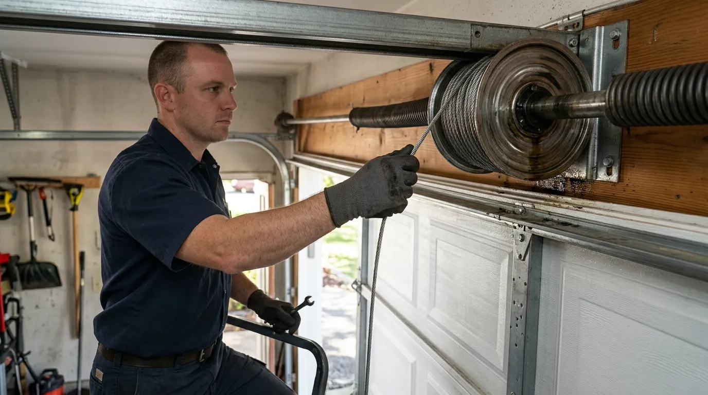 What Actually Happens During a Garage Door Service Call